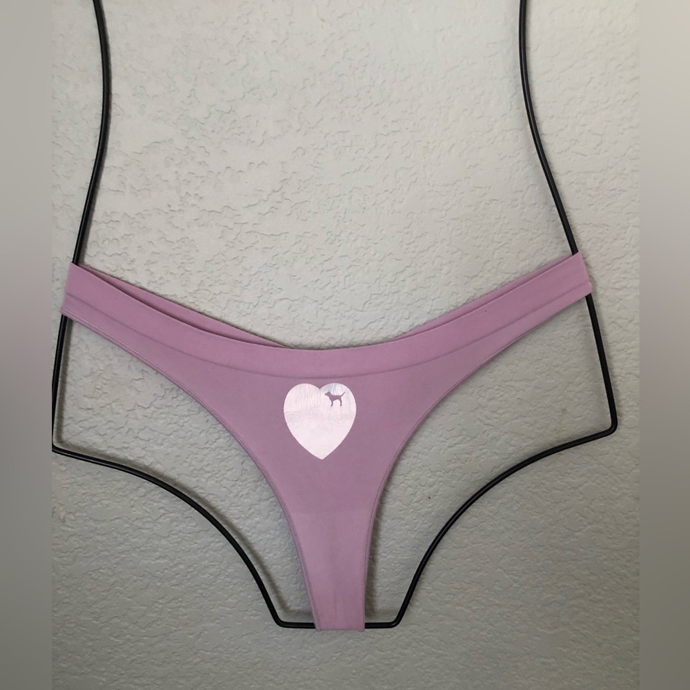 VTG Y2K Lavender Purple VS Thong Medium